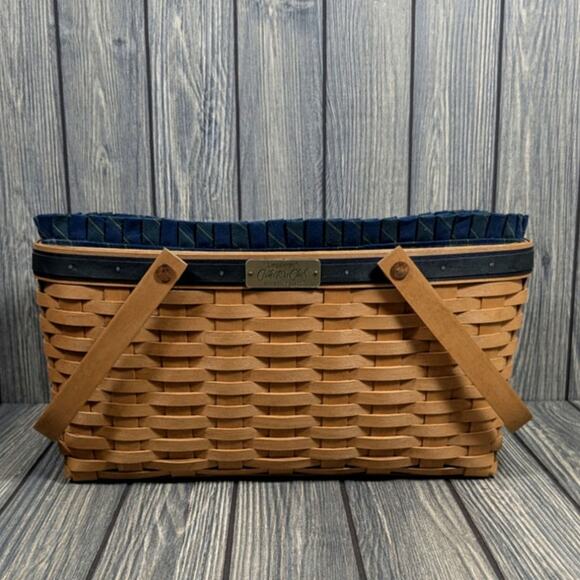 Longaberger 2005 Collectors Club Membership Basket Exclusive Liner Protector USA - Picture 1 of 9